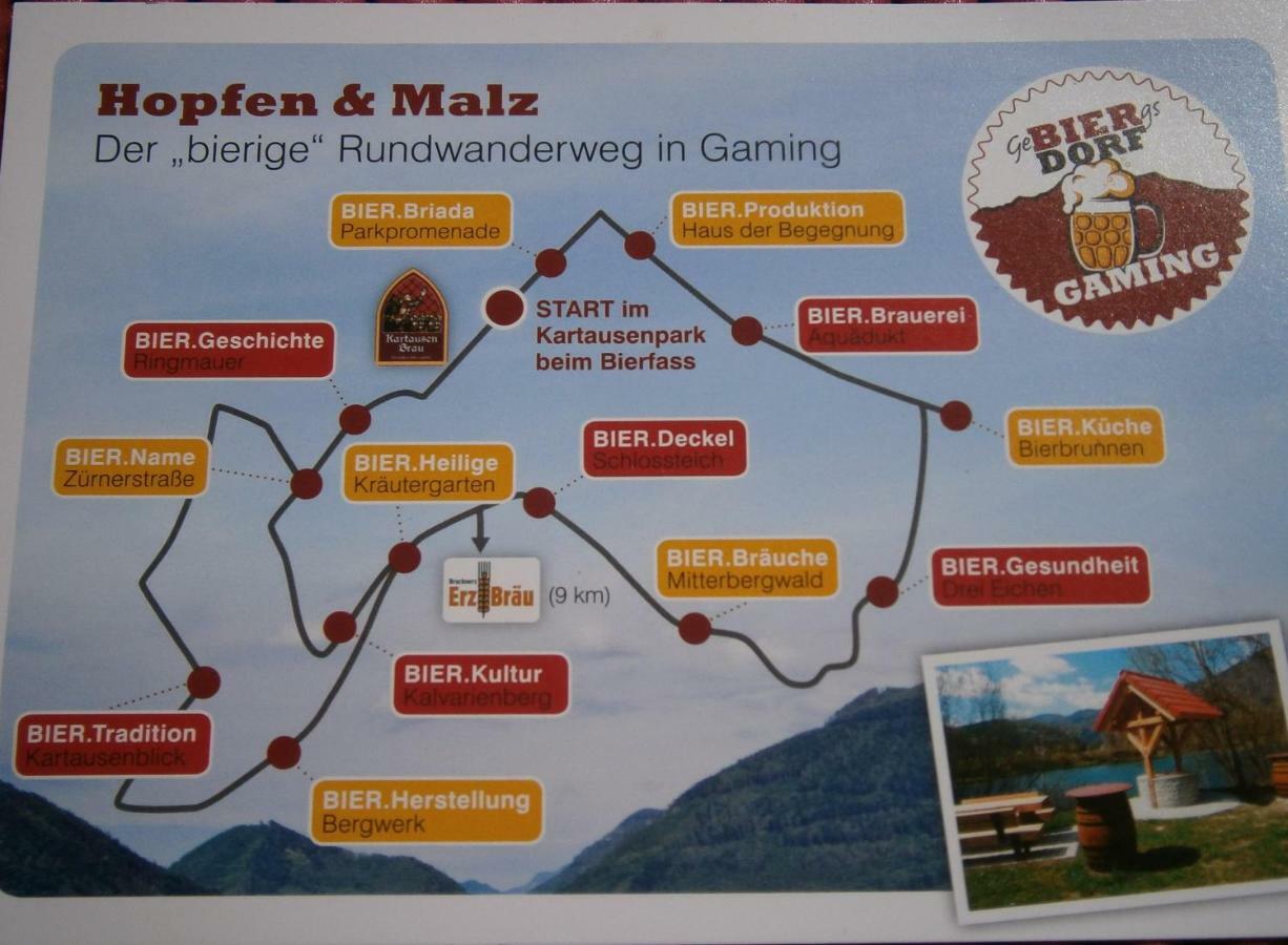 Fruehstueckspension Irmer Gaming Bagian luar foto